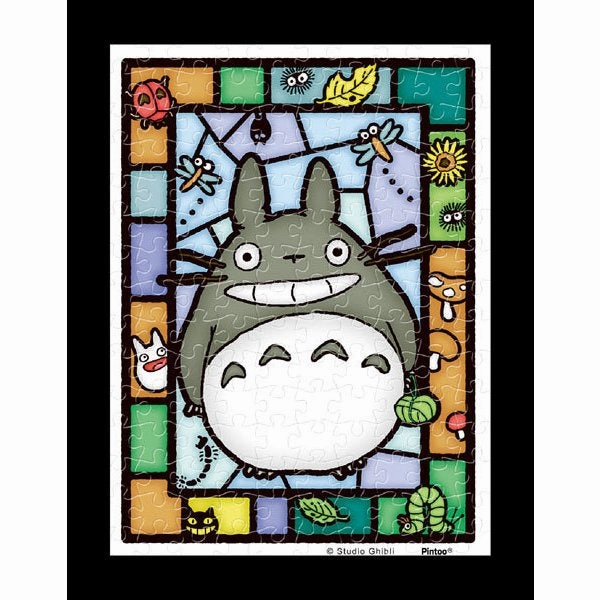 MA-C09 - My Neighbor Totoro Mame Puzzle Clear 150 Piece [Totoro Together] PVC Sculpture