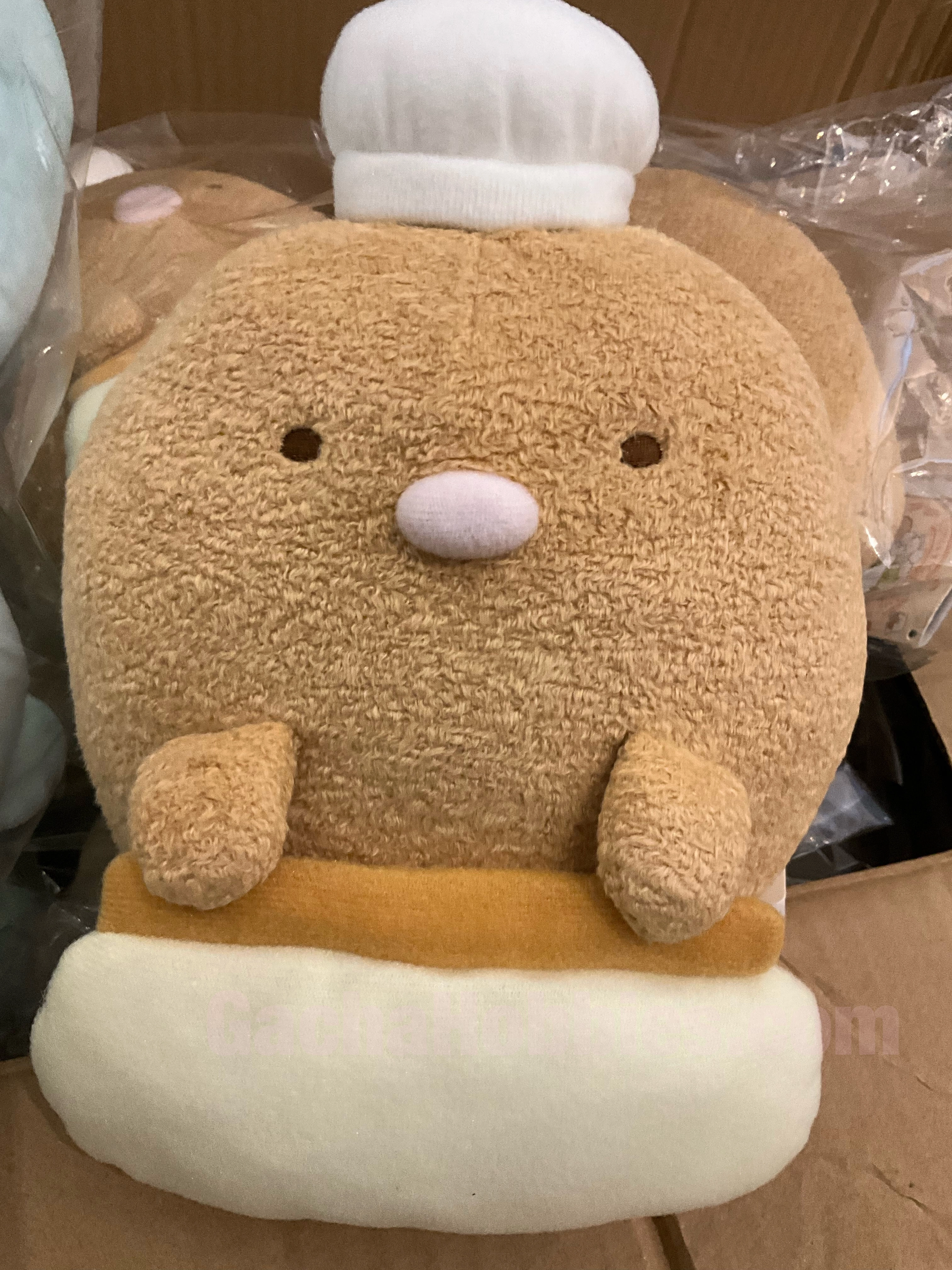 Sumikko Gurashi Minna De Sumikkopankyoshitsu Tonkatsu Small Plush (In-stock) Chibi Object Retro Game