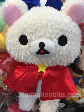 Metallic Finish Assembly Required Rilakkuma Plush Shining Star Red Ver. (In-Stock)