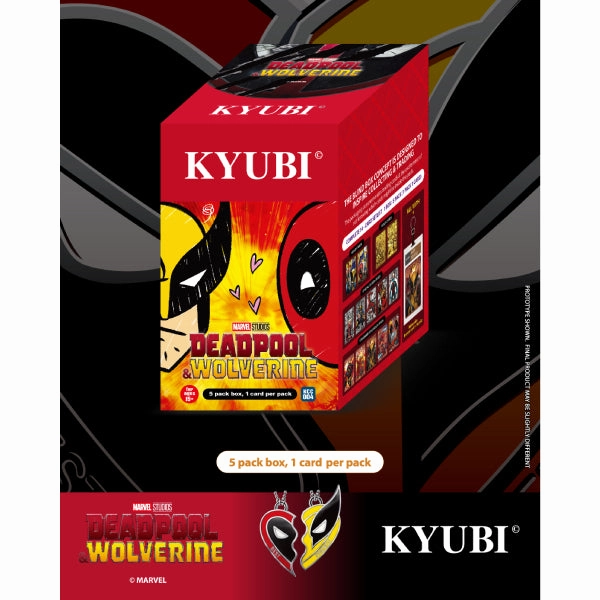 Mid Century KYUBI Charm Collection Series 4 - Deadpool & Wolverine MARVEL ???? ?????